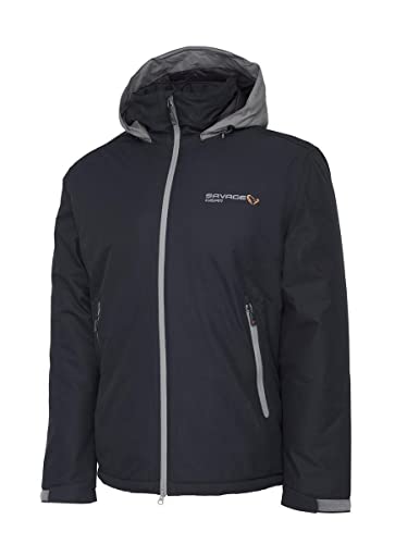 Savage Gear Thermo Jacke Gr. L Winterjacke Gefüttert Thermojacke Winterjacke von Savage Gear