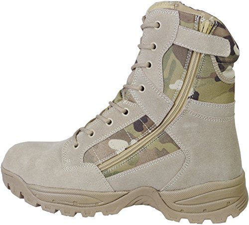 Savage Island Combat Boots Kampfstiefel Bundeswehr Militär mit Seitenreißverschluss Einsatzstiefel von Savage Island