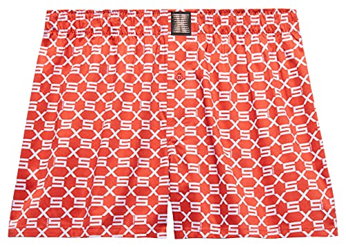 Savage X Fenty, Herren, Savage X Boxershorts, Henna Rot Monogrammdruck, XXL von Savage X Fenty