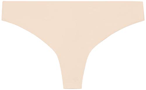 Savage X Fenty Damen Microfiber Thong Stringhöschen, Pink Rose Quartz, L von Savage X Fenty