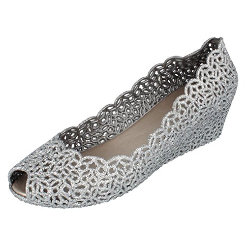 Savannah , Damen Pumps Silber silber von Savannah