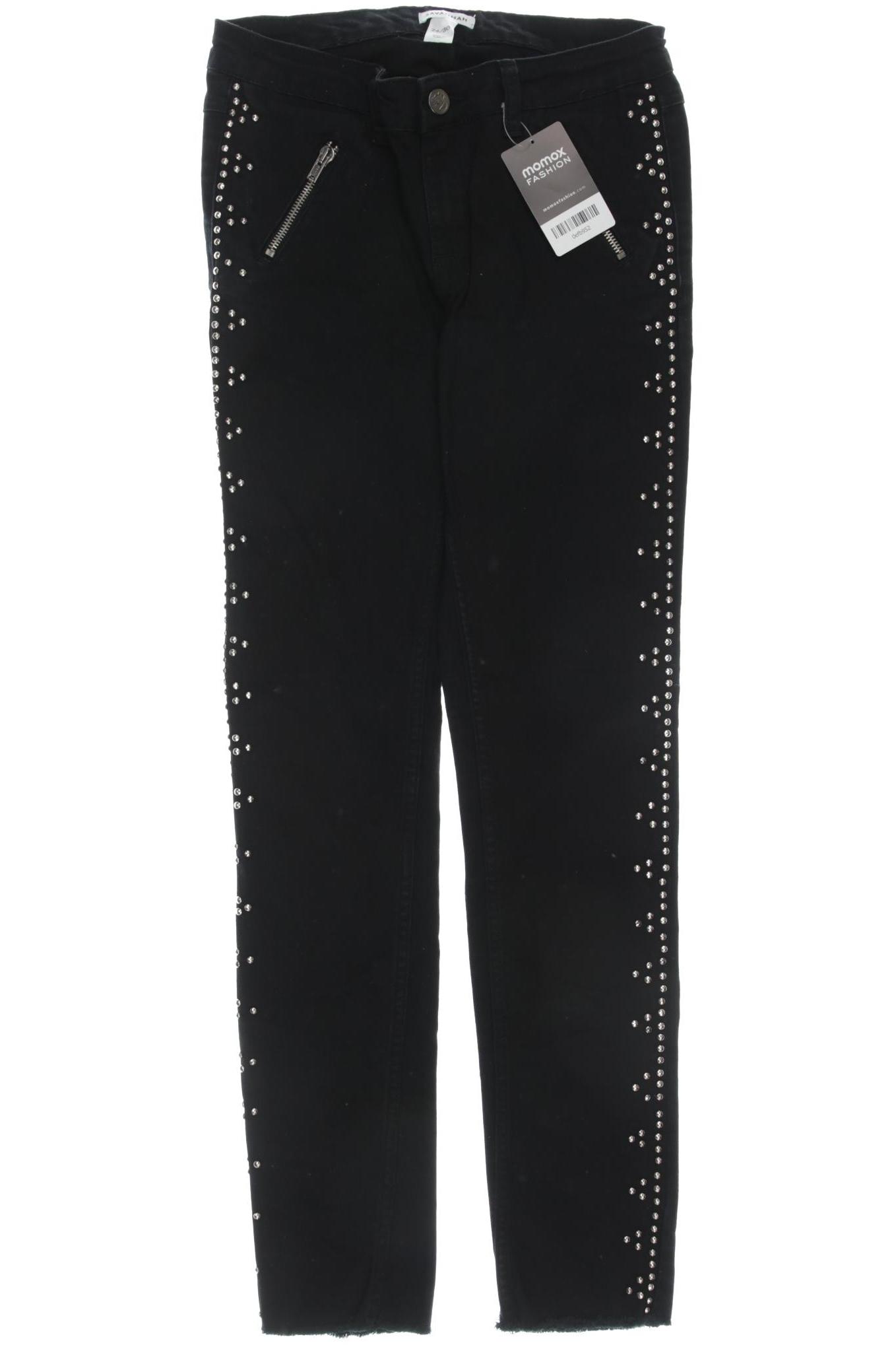 Savannah Damen Jeans, schwarz von Savannah