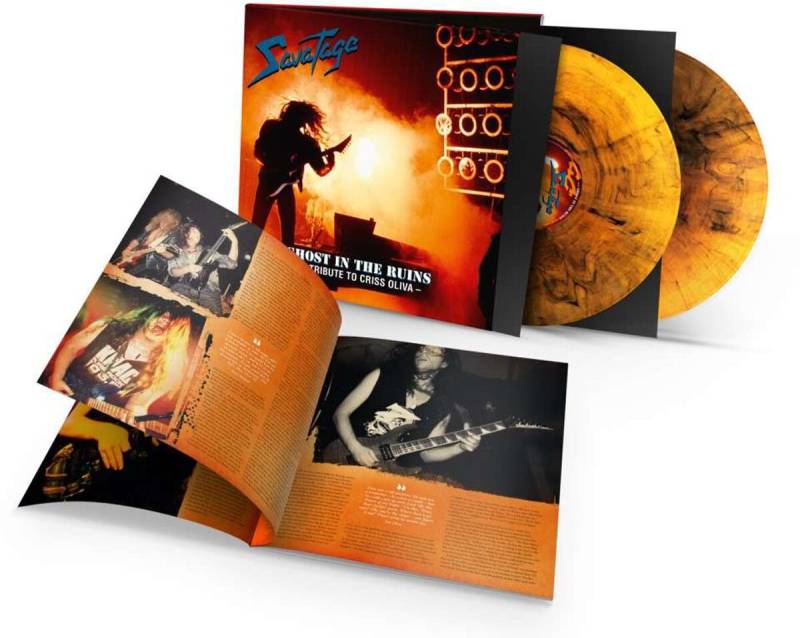 Ghost in the ruins von Savatage - 2-LP (Coloured, Gatefold, Limited Edition) von Savatage