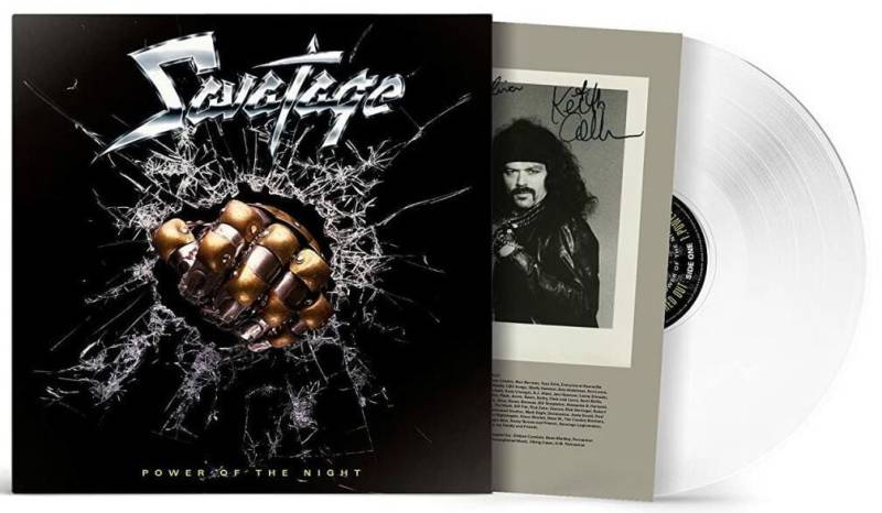 Power of the night von Savatage - LP (Coloured, Gatefold, Limited Edition, Re-Release) von Savatage