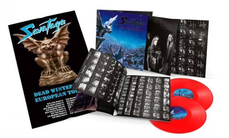 Savatage Dead winter dead LP rot von Savatage