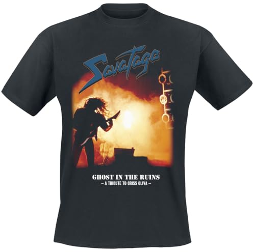 Savatage Ghost in The Ruins Männer T-Shirt schwarz L 100% Baumwolle Band-Merch, Bands Savatage Ghost in The Ruins Männer T-Shirt schwarz L 100% Baumwolle Band-Merch, Bands von Savatage