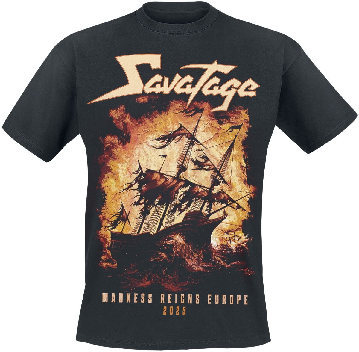 Savatage Magellan - Tour 2025 T-Shirt schwarz in L von Savatage
