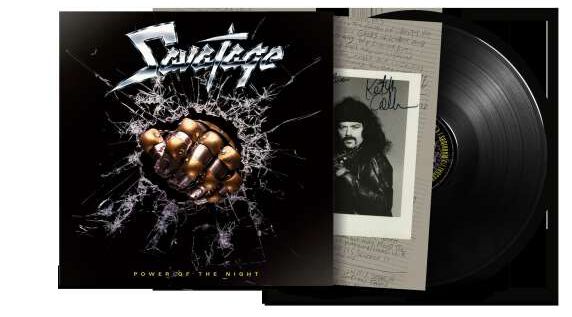 Savatage Power of the night LP schwarz von Savatage