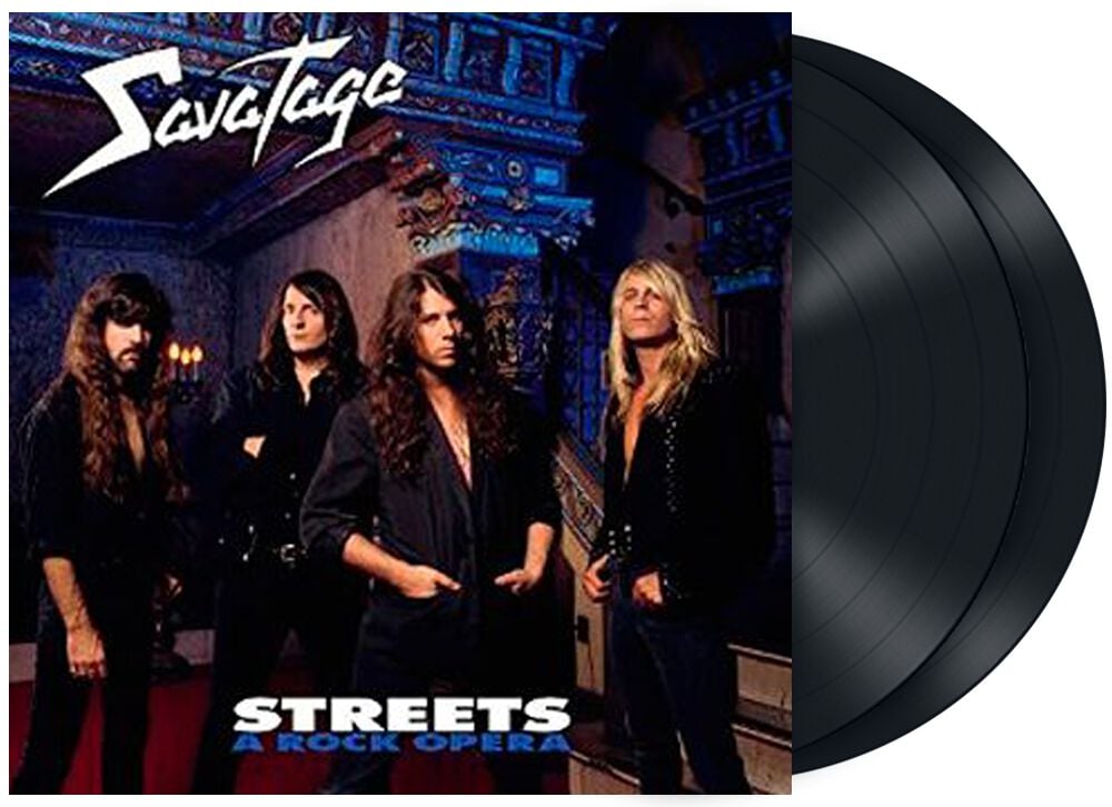 Streets - A rock opera von Savatage - 2-LP (Gatefold, Re-Release) von Savatage