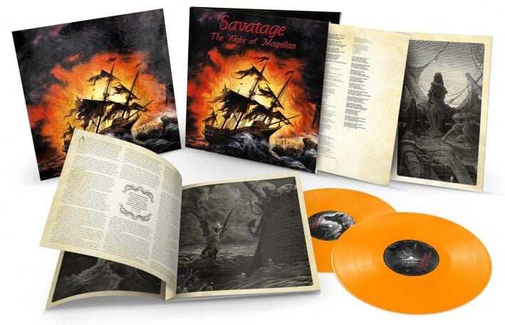 The wake of Magellan von Savatage - 2-LP (Coloured, Gatefold, Re-Release) von Savatage