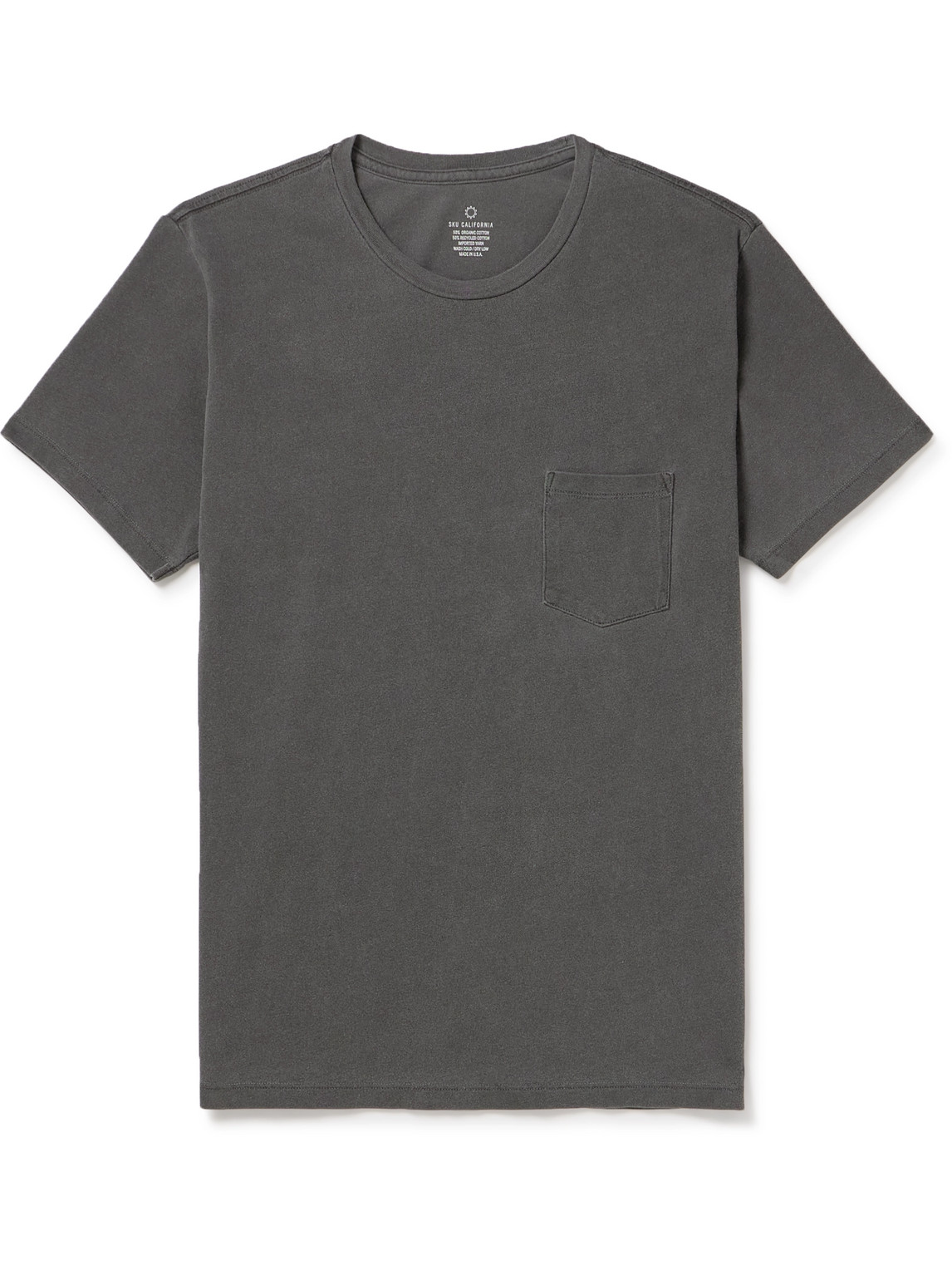 Save Khaki United - Garment-Dyed Cotton-Jersey T-Shirt - Men - Gray - M von Save Khaki United