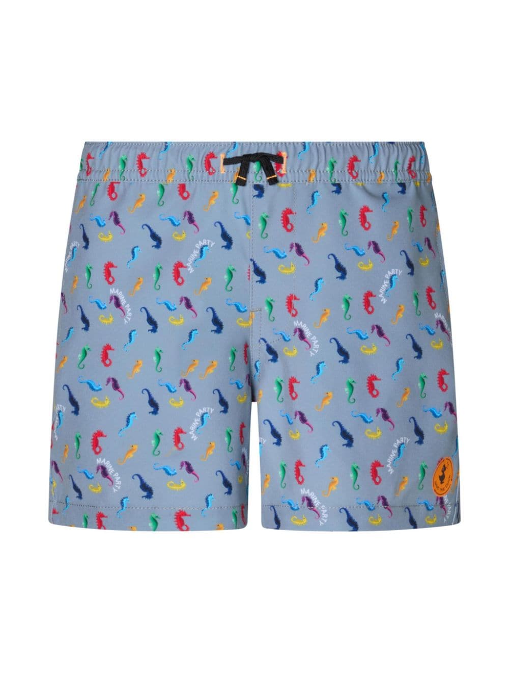 Save The Duck Kids Getu Badeshorts mit Seepferdchen-Print - Blau von Save The Duck Kids