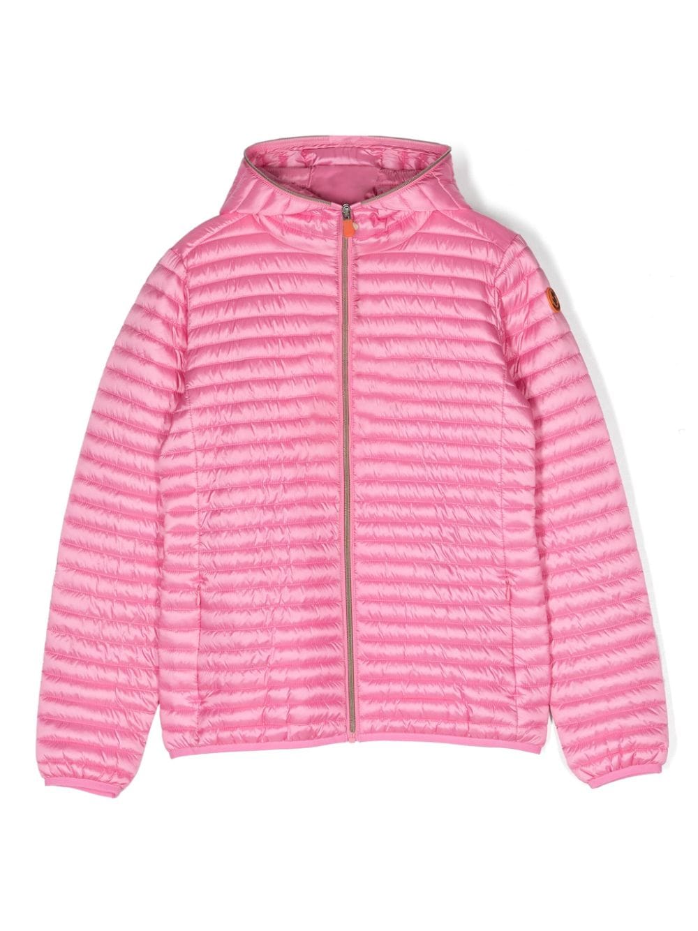 Save The Duck Kids Gefütterte Iris Kapuzenjacke - Rosa von Save The Duck Kids