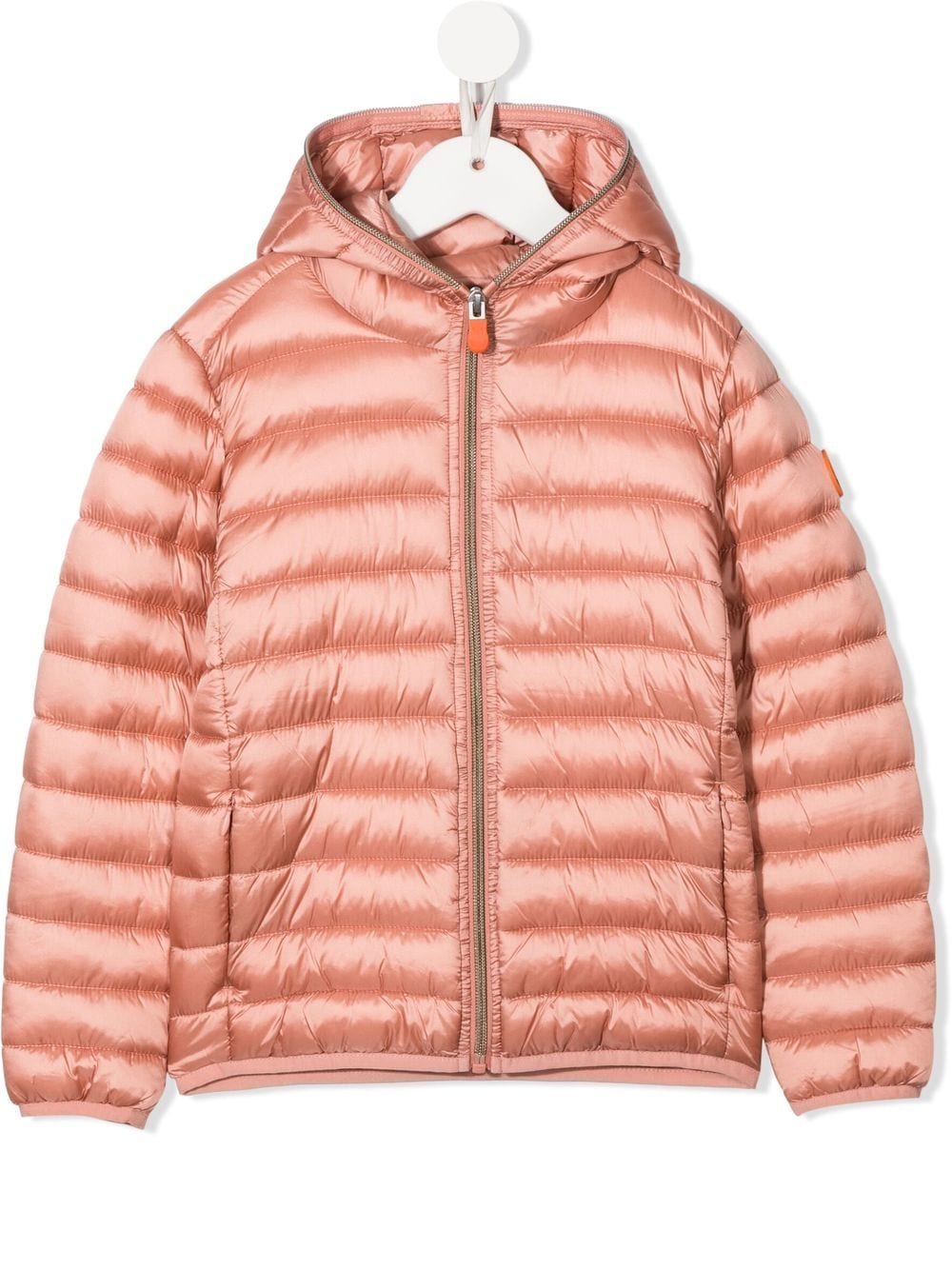 Save The Duck Kids Kapuzenjacke mit Reißverschluss - Rosa von Save The Duck Kids