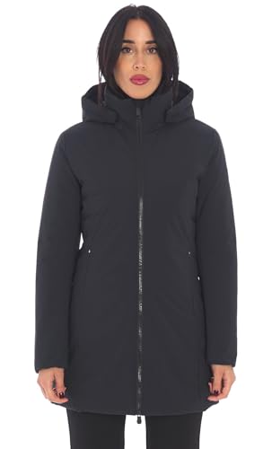 Save The Duck DAMEN PARKA MIT KAPUZE RACHEL SCHWARZ, Schwarz , L von Save The Duck