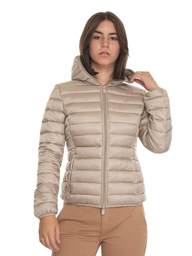 Save The Duck Damen Alexis Jacke, shell beige, XL von Save The Duck