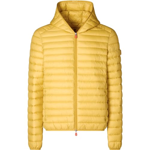 Save The Duck Herren Duffy Hoodie Jacke, curry yellow, L von Save The Duck