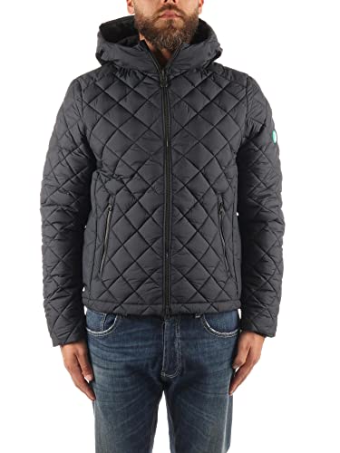 Save The Duck Herrenjacke D30679 TARAK - HOODED JACKET (Black/Blue 10010, XXXL) von Save The Duck