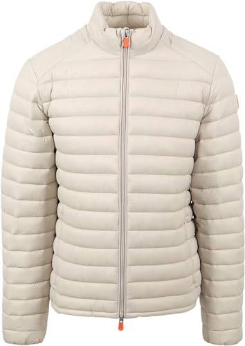 Save The Duck Jacke Alex Hellbeige - Grösse L - Herren - Bekleidung - Mode von Save The Duck