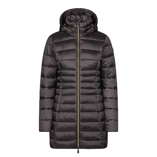 Save The Duck Reese Hooded Coat Mantel D47300W (2(M), BROWN BLACK) von Save The Duck