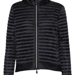 Save The Duck Schwarze Damenjacke Aus Polyester von Save The Duck