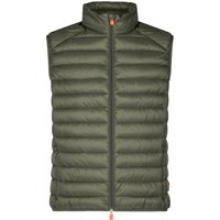 Save The Duck Ultraleichte Steppweste Adam mit Plumtech-Ausstattung® in 3XL von Save The Duck
