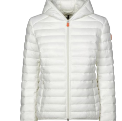 Save The Duck Weiße Daisy Steppjacke - Damenoberbekleidung von Save The Duck