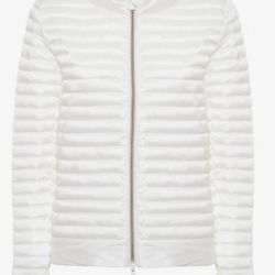 Save The Duck Weiße Damen Nylonjacke von Save The Duck