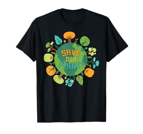 Save our Planet Cool Earth Day 2023 für Kinder und Erwachsene T-Shirt von Save our Planet Beautiful Happy Earth Day Design