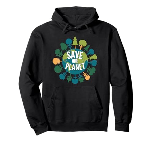 Save our Planet Cool Earth Day für Kinder Pullover Hoodie von Save our Planet Happy Beautiful Earth Day Kids