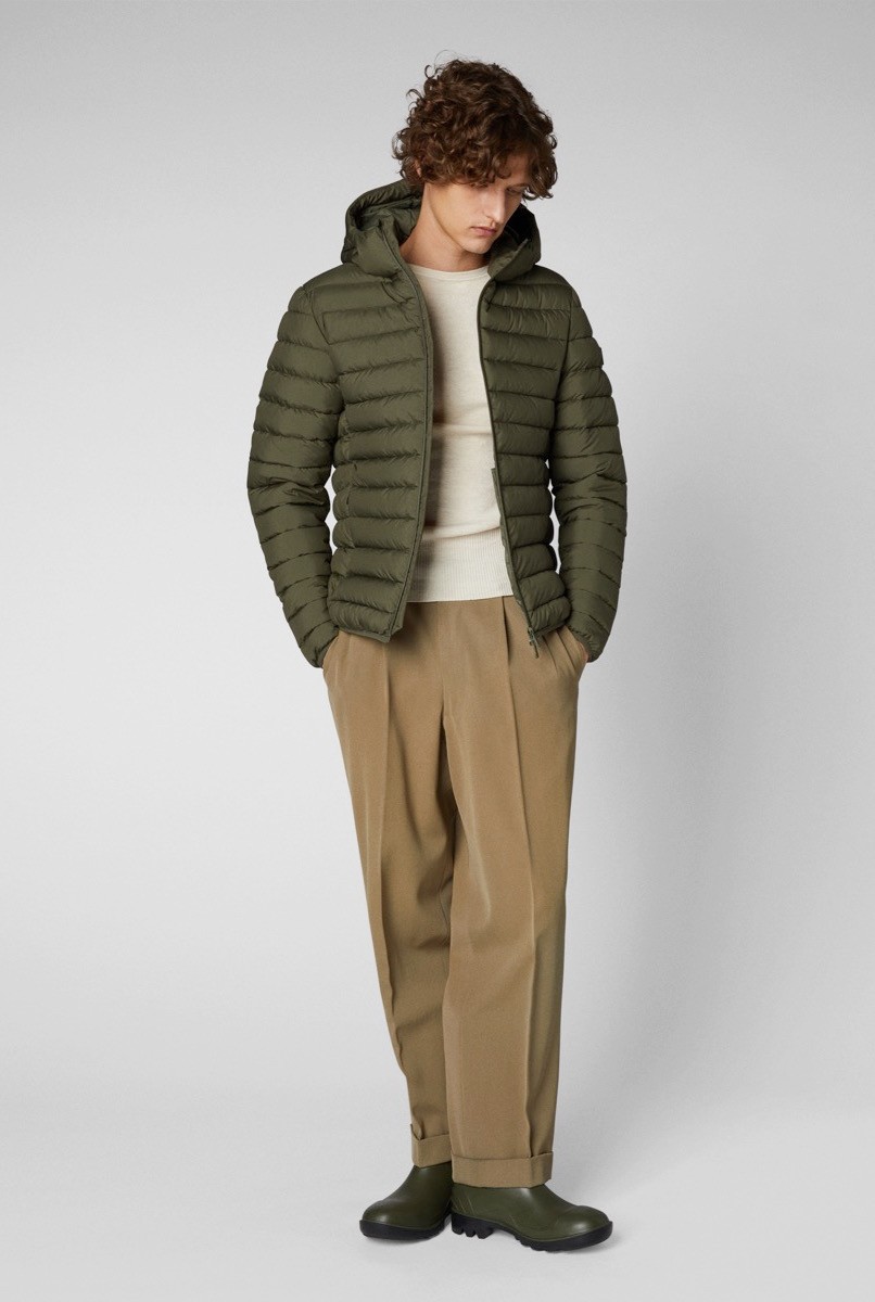 LUCAS | SAVE THE DUCK | vegane Daunenjacke | Laurel Green... L von Save the Duck