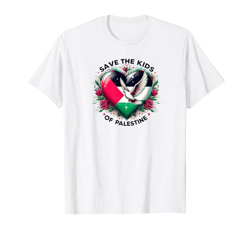 Rette die Kinder Palästinas | Unterstützen Sie palästinensis T-Shirt Rette die Kinder Palästinas | Unterstützen Sie palästinensis T-Shirt von Save the kids of Gaza I Provok