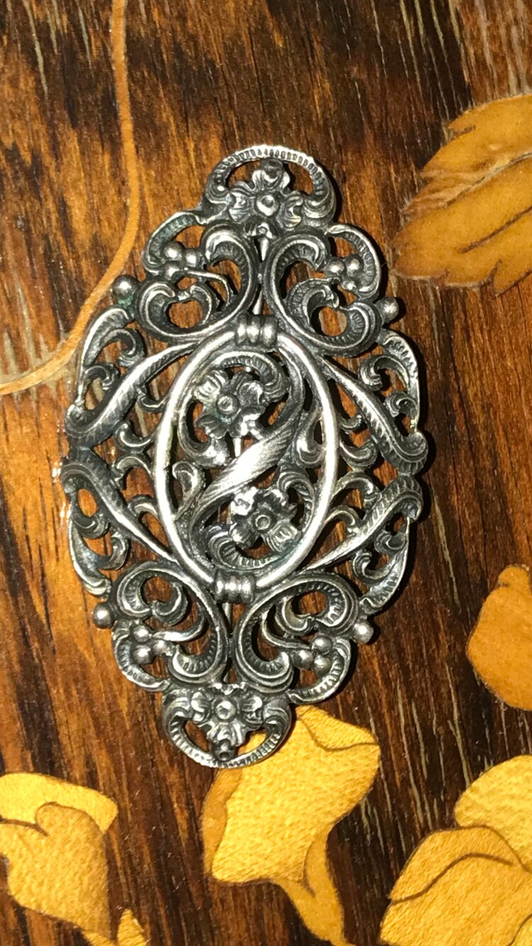 Blumen 835 Silber Brosche Silberschmuck Alt Vintage Blumen 835 Silber Brosche Silberschmuck Alt Vintage von SaveTheJewelry