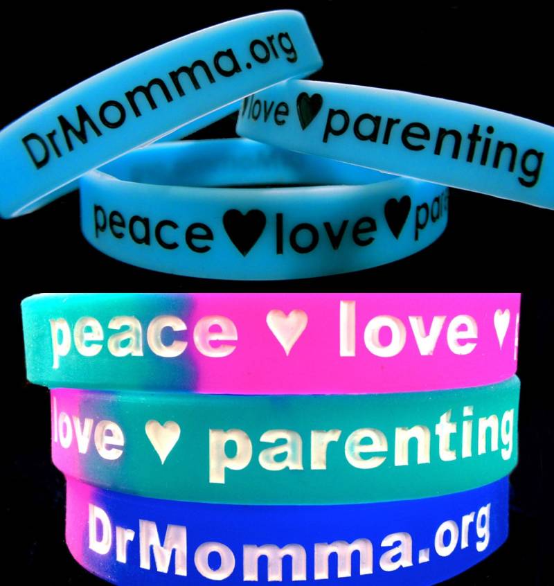 Frieden Liebe Elternarmbänder von SavingOurSons