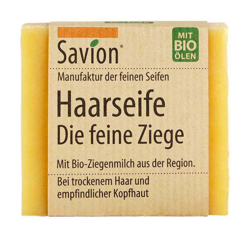 Savion Haarseife Haarseife - Die feine Ziege 80g von Savion