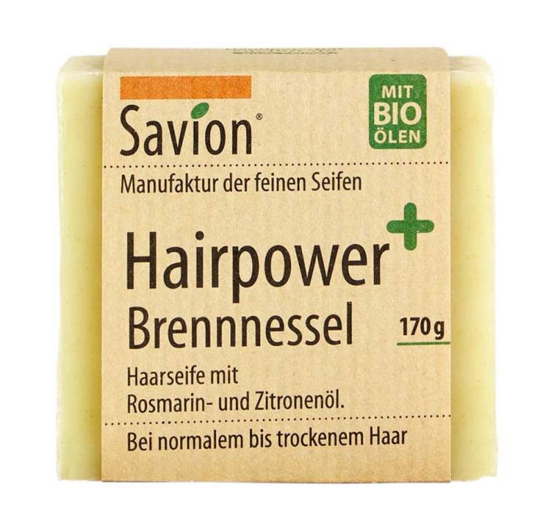 Savion Haarseife Haarseife - Hairpower Brennnessel plus 170g von Savion