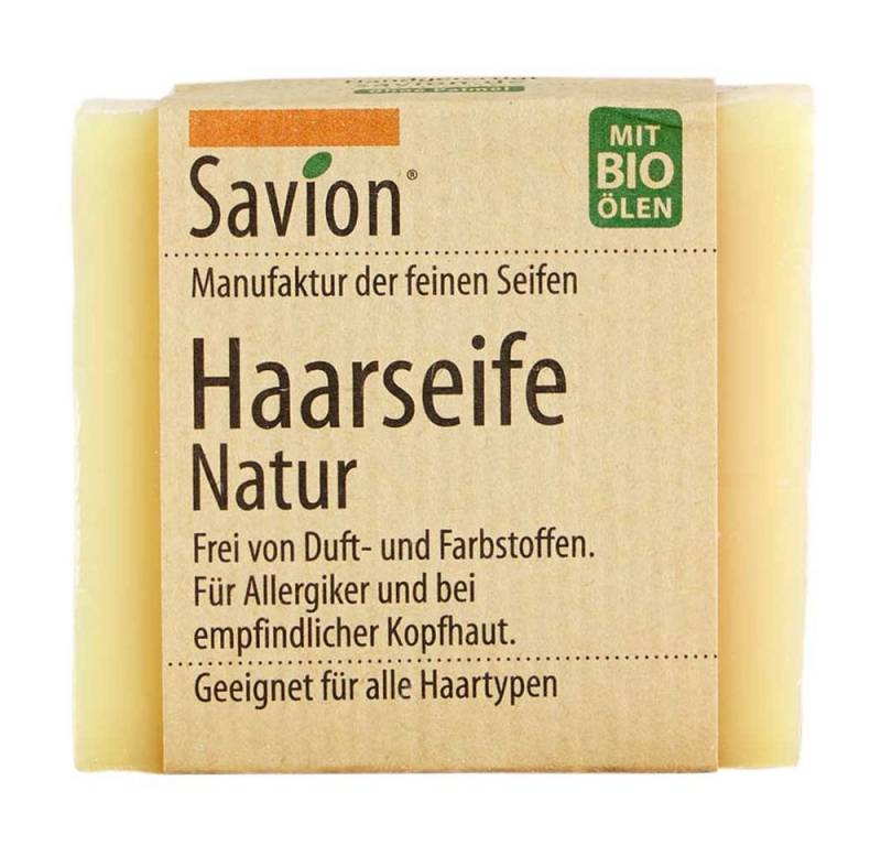 Savion Haarseife Haarseife - Natur 80g von Savion