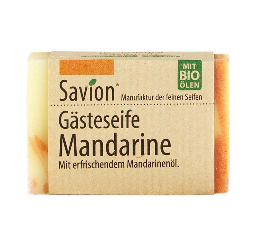 Savion Handseife Gästeseife - Mandarine 40g von Savion