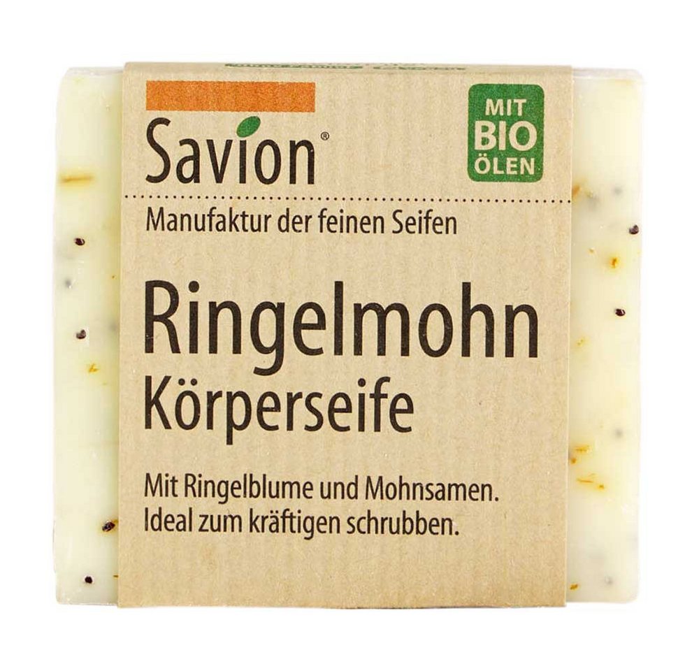 Savion Handseife Körperseife - Ringelmohn 80g von Savion