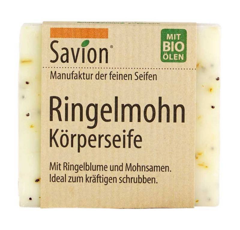 Savion Handseife Körperseife - Ringelmohn 80g von Savion