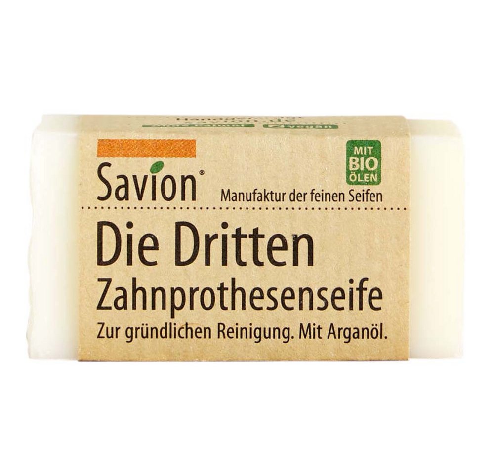 Savion Handseife Zahnprothesenseife - Die Dritten 40g von Savion
