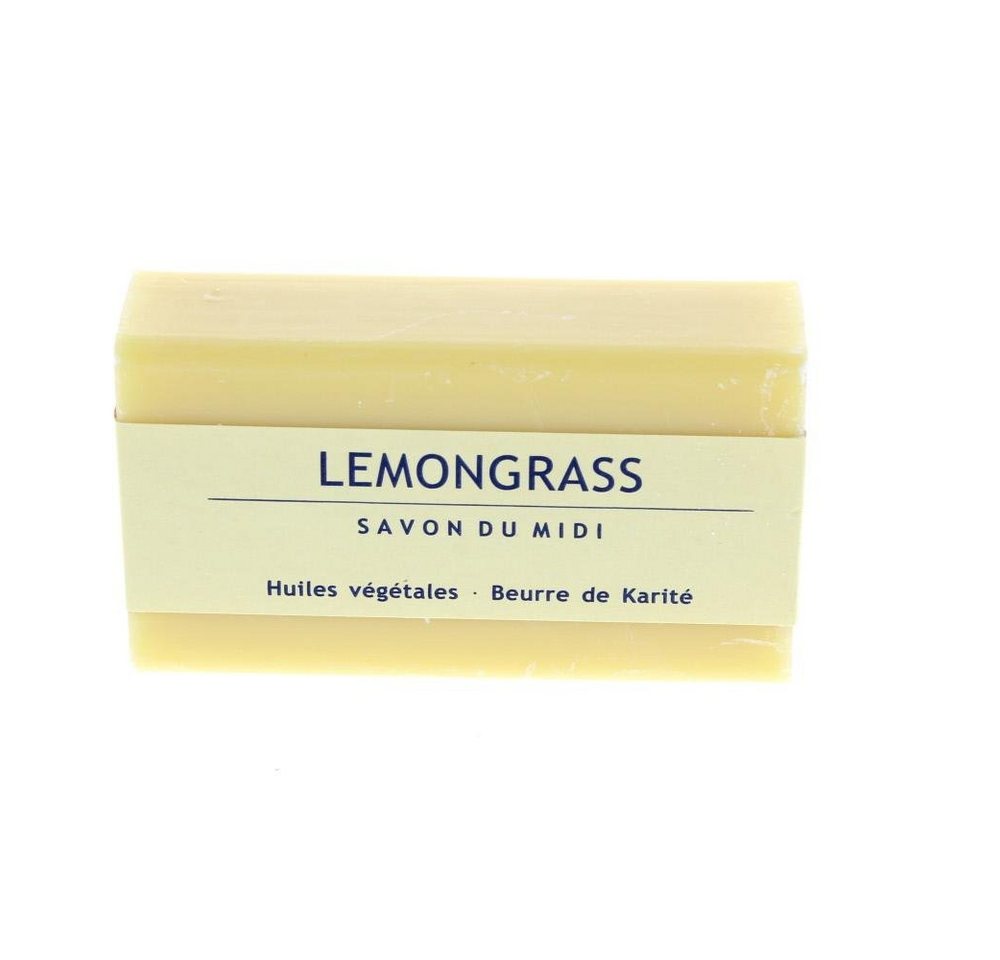 Savon du Midi Feste Duschseife Karité Butter Seife Lemongrass, 100 g von Savon du Midi