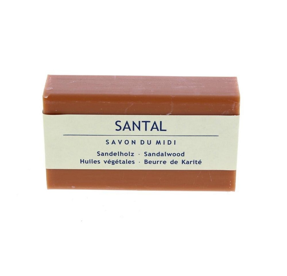 Savon du Midi Feste Duschseife Karité Butter Seife Sandelholz, 100 g von Savon du Midi