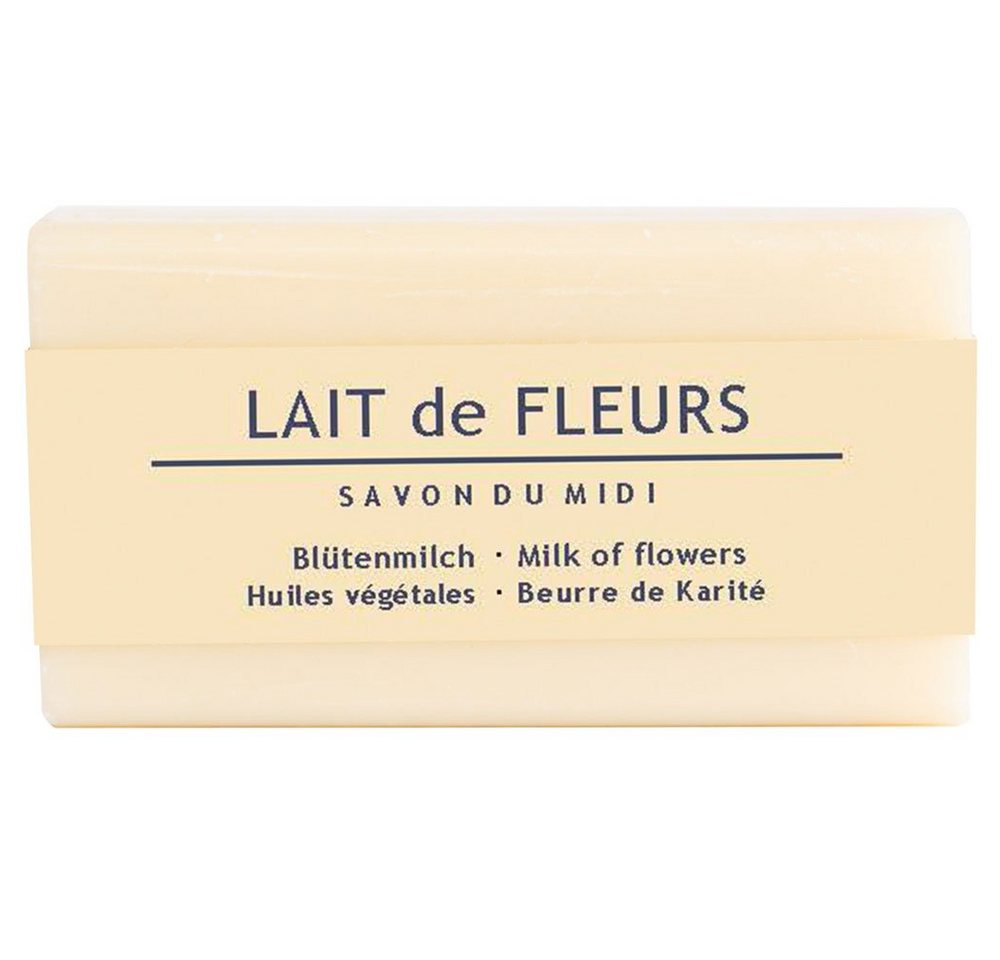 Savon du Midi Handseife Blütenmilch Karité-Seife, 100 g von Savon du Midi