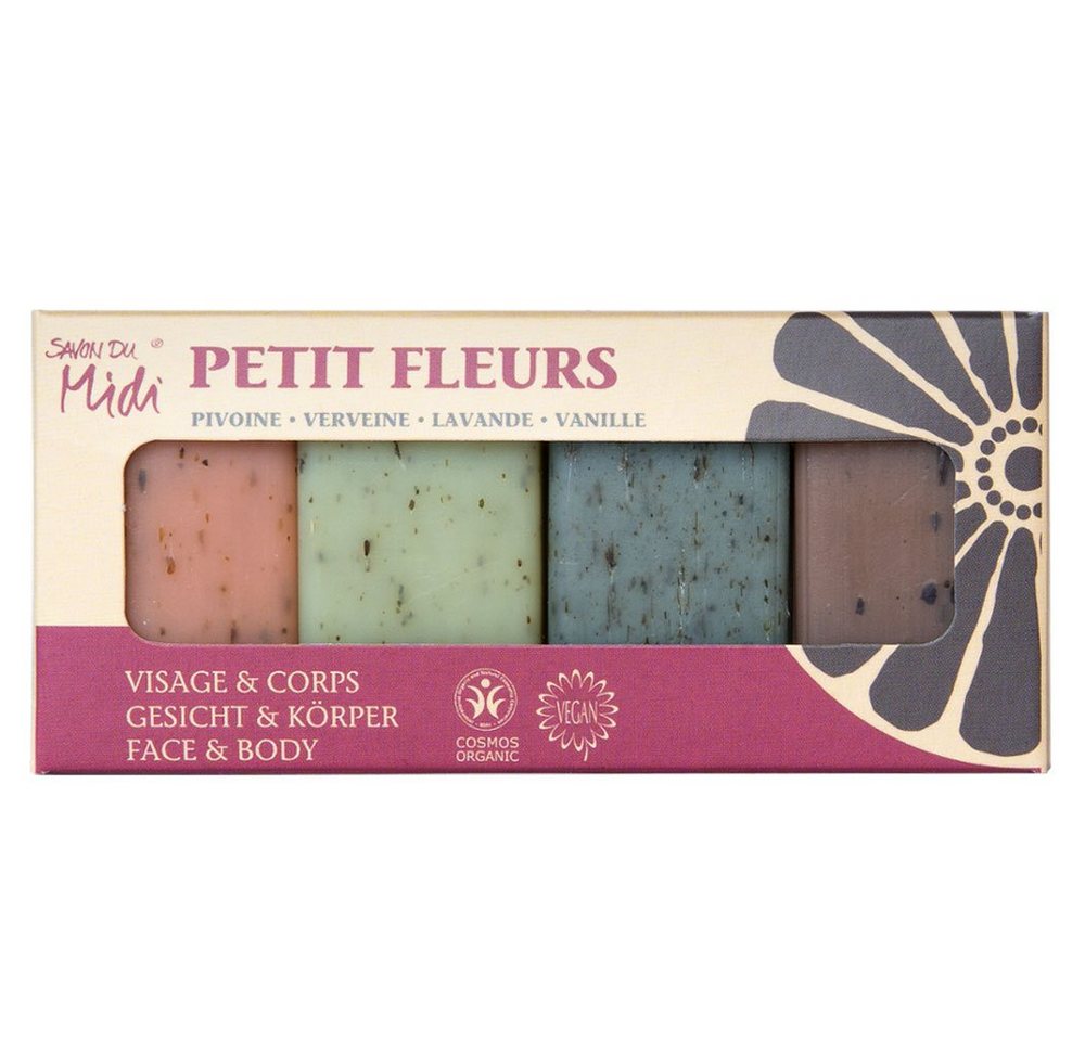 Savon du Midi Handseife Gästeseifen Petit Fleurs, 80 g von Savon du Midi