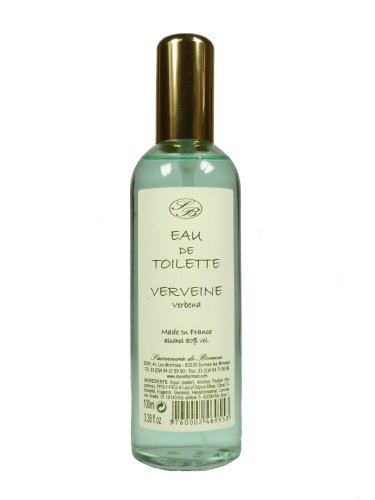 Savonnerie de Bormes: Eau de Toilette Verveine - Verbena, 100 ml Flasche mit Zerstäuber (Spray) von Savonnerie de Bormes