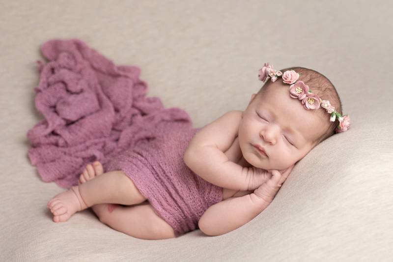 Blumenkrone, Baby Blumenkrone Baby, Blumenkopfstück, Blumenmädchen Kopfschmuck, Boho Neugeborenen von SavviBlooms