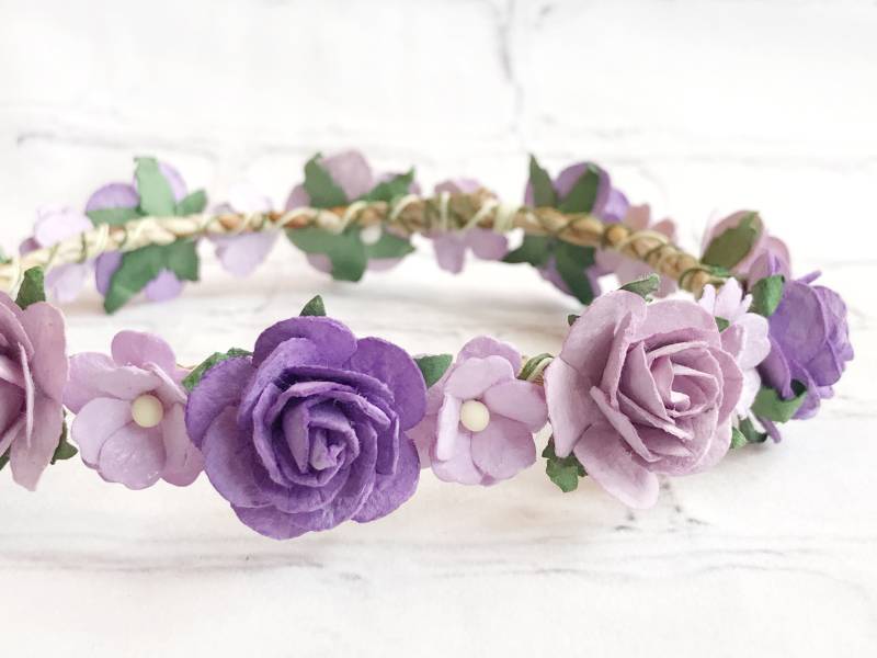 Neugeborenen Blumenkrone, Kleinkind Baby Stirnband, Blumenmädchen Krone Neugeborenen Blumenkrone, Kleinkind Baby Stirnband, Blumenmädchen Krone von SavviBlooms