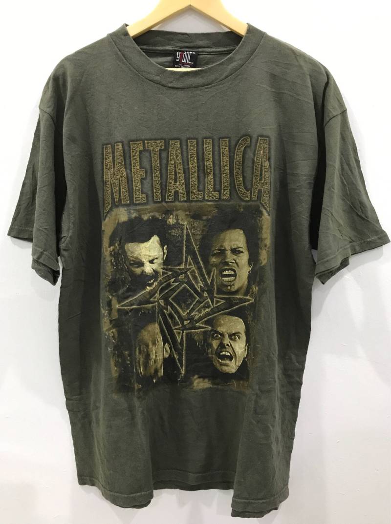 Vintage 90S Metallica Pan Pacific Tour T-Shirt - Riesen Anhänger, Größe Xl von SawTheBundle