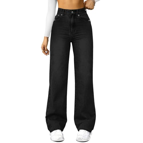 Sawmew Baggy Jeans Damen Low Waist Jeanshose Weites Bein Denimhose Große Größen Stretch Hose Jogginghose Y2K Jeanshosen Oversized Freizeithose Locker Sweathose Teenager Streetwear Sawmew Baggy Jeans Damen Low Waist Jeanshose Weites Bein Denimhose Große Größen Stretch Hose Jogginghose Y2K Jeanshosen Oversized Freizeithose Locker Sweathose Teenager Streetwear von Sawmew